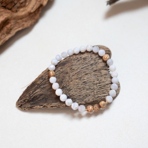 Go to product A Frosted Dawn by the Sea Bracelet